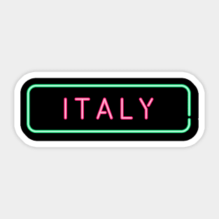 Italy Sticker